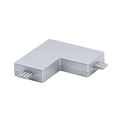 Clever Connect Corner connector BARRE, 12V DC, chrome matt / plastic