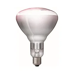 Industrial Infrared reflector lamp lamp BR125 IR, 230-250V, E27, 150W, dimmable, clear