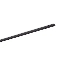 U profile SMALL U FLAT SQUARE 17/18 B1C1, black, white matt
