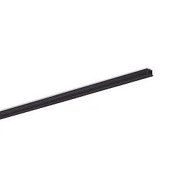 wing profile SMALL - FOR 1 STRIP built-in version, black, anodised