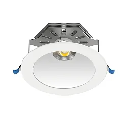 downlight CHANGY-B TRIZONE - UGR<19 DALI2 switchable, set back, with lens optics IP40, white 
