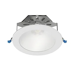 downlight CHANGY-B TRIZONE - UGR<25 DALI2 switchable, set back, with lens optics IP54, white 