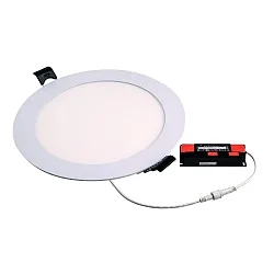 ceiling recessed luminaire TALAN XL Ø 300MM Plug&Play rigid, CCT Switch, multipower IP44, white 