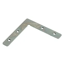 Profile connector 90°, 10 mm pen width for mitre cuts, stainless steel