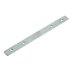 Profile connector 180°, 10 mm pen width for linear connections, stainless steel