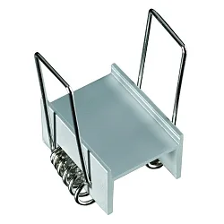 Mounting bracket for Alu profile Profi 23/12+23/18+K, with retaining spring