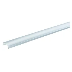 Profile cover, matt, STEP2, 2m, white