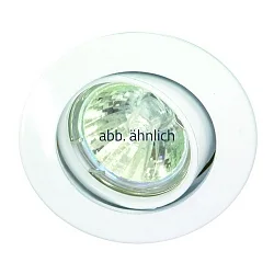 recessed luminaire MR11 swivelling IP20, white