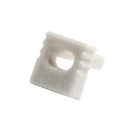 end cap MUP6/6 with feed-in option, grey
