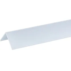 accessories profile cover EP30/30 / CORNER 90° OPAL 2M square, opal white 200cm