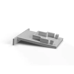 end cap TKP25/42, aluminium