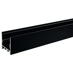 U profile TUP35/35 surface-mounted version, black