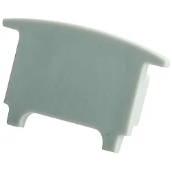 end cap COLLAR PROFILE HIGH high, closed, aluminium