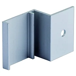 mounting bracket Z-SHAPE FOR FURNITURE-MOUNTING, aluminium