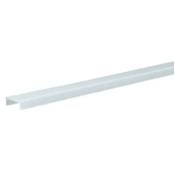 accessories profile cover INDIRECT SP68/26 FROSTED 2M flat, indirect, white matt 200cm