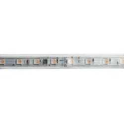 fully siliconised LED strip VARDAFLEX OUTDOOR RGB 770 INTELLIGENCE EIGHT - 5M RGBW, DMX controllable transparent