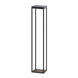 battery solar lamp RADIA MEGA with sensor IP65, graphite grey