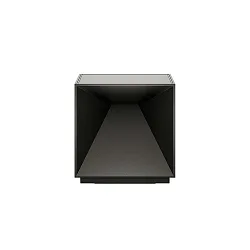 battery table lamp NUTALIS 10X10CM cube shape, CCT Switch, with touch dimmer, with charger IP54, night black dimmable