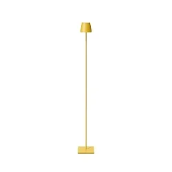 battery floor lamp NUINDIE USB-C up / down, with USB connection, CCT Switch, with touch dimmer IP54, sunny yellow dimmable