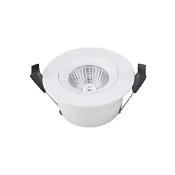 downlight ARGENT swivelling, Bluetooth controllable, Casambi IP54, white dimmable