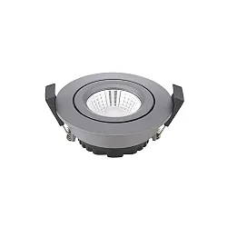 recessed luminaire DILED 68 swivelling, Dim-To-Warm IP30, anthracite dimmable 6W 360lm 2100-2700K 36° 36° CRI 95