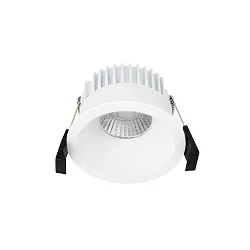 recessed luminaire DILED IP20, white dimmable 6W 350lm 3000K 32° 32° CRI 95