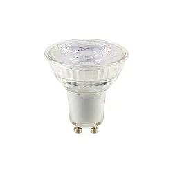 LED Reflector lamp LUXAR GLAS, 230V, Ø 5cm / L 5.4cm, GU10, 5.5W 2700K 460lm 36°, not dimmable