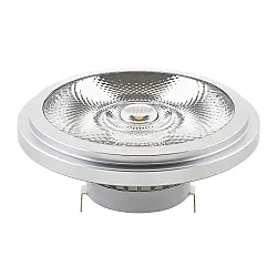 LED Reflector lamp LUXAR AR111, 12V, Ø 11.1cm / L 5.5cm, G53, 7.4W 2700K 450lm 24°, CRI>90, dimmable