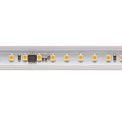 High voltage LED Strip, 120 LED/m, 50m roll, 120°, 8W/m, IP65, 2700K