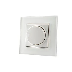 luxigent Wall remote control rotary knob 1 channel, CCT - Tunable White, reach 20-30m, flat design, removable frame