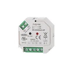 Dimmer DALI for can installation, 1 channel x 8A, 100-240V, LED / max. 200W / 400W