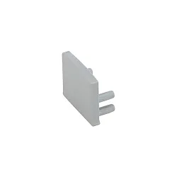 Endcaps for Surface profile 13, flush, 2 pieces