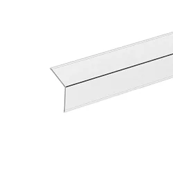 Cover for Corner profile 10, square, length 100cm, opal
