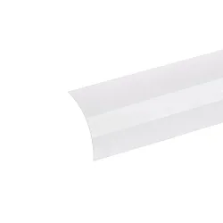 Cover for Corner profile 20, round, length 100cm, opal
