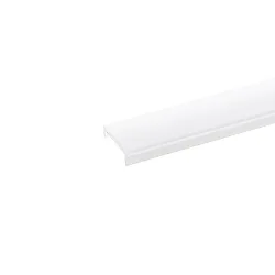 Cover for Surface profile 15, flush, length 200cm, opal