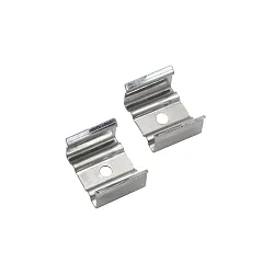 Mounting clips for Surface profile 12 / Recessed profile 12, 2 pieces, spring steel