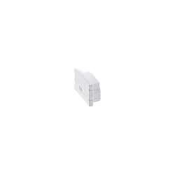 Endcap for Surface profile 15, flush, with hole