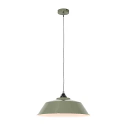 pendant luminaire NOVÉ half round E27 IP20