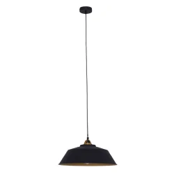 Mexlite Pendant luminaire NOVÉ, 1 flame, black