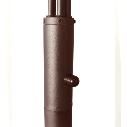 floor lamp SYNNA 5 flames IP20, cocoa dimmable
