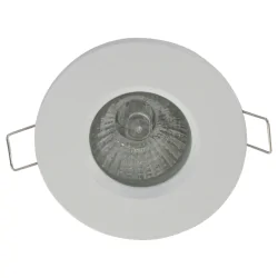 recessed luminaire PÉLITE SPOT round, rigid, with open cable GU10 IP44
