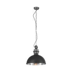 Mexlite Pendant luminaire GAEVE, 1 flame, black