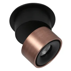 ceiling luminaire FEZ 1 flame IP20, bronze dimmable