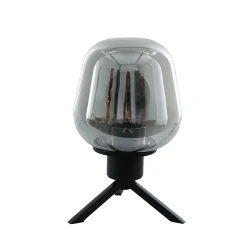 table lamp REFLEXION - Ø 14CM 1 flame, with switch, with plug E27 IP20, black matt 