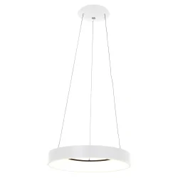 pendant luminaire RINGLEDE - Ø 48CM large, round, direct / indirect IP20, gold dimmable