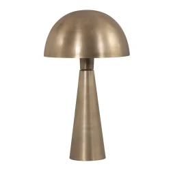 table lamp PIMPERNEL down, round, with switch, with plug, conical E27 IP20, bronze 