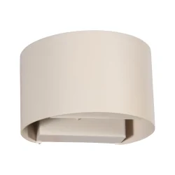 wall luminaire MURO 1 flame, round G9 IP20, creme dimmable