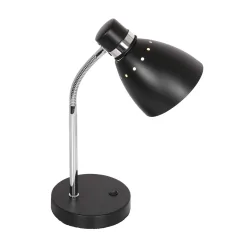 table lamp SPRING tiltable E27 IP20, black 