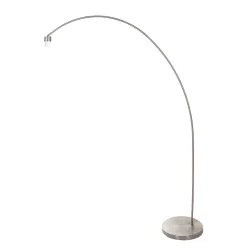 arc luminaire SOLVA 1 flame, without shade E27 IP20, steel dimmable