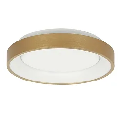 ceiling luminaire RINGLEDE IP20, gold dimmable